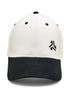 Dual Color Cotton Off White Unisex Cap