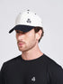 Dual Color Cotton Off White Unisex Cap