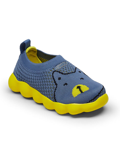 WHRIL Blue Kids Walking Shoes