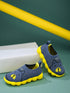 WHRIL Blue Kids Walking Shoes