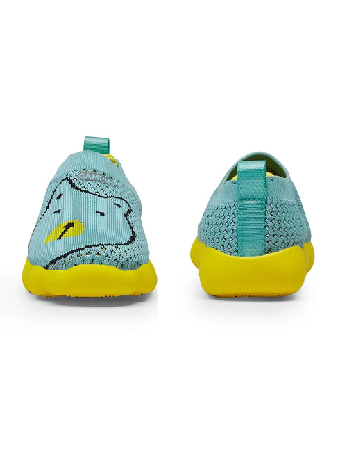 WHRIL Green Kids Walking Shoes