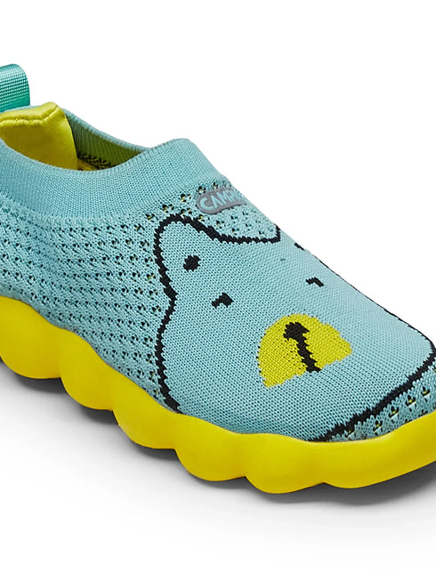 WHRIL Green Kids Walking Shoes