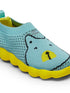 WHRIL Green Kids Walking Shoes