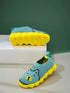 WHRIL Green Kids Walking Shoes