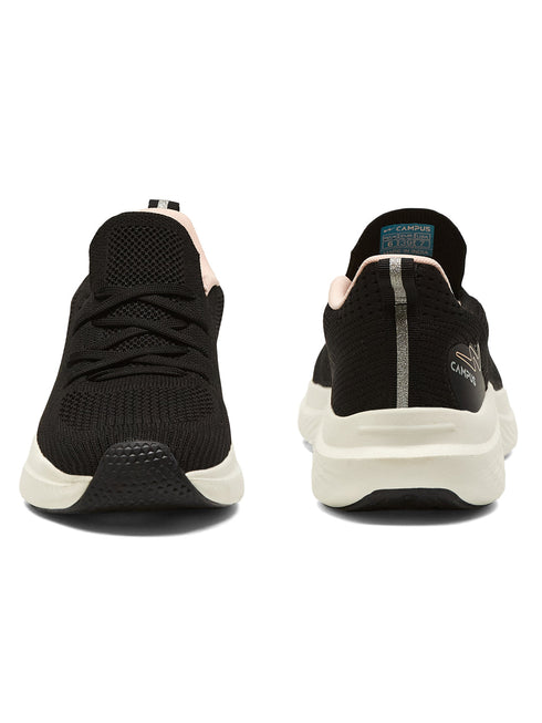 WILLO Black Women's Walking Shoes