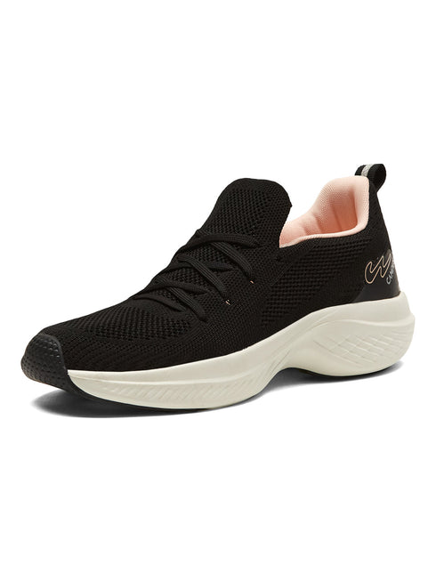 WILLO Black Women's Walking Shoes