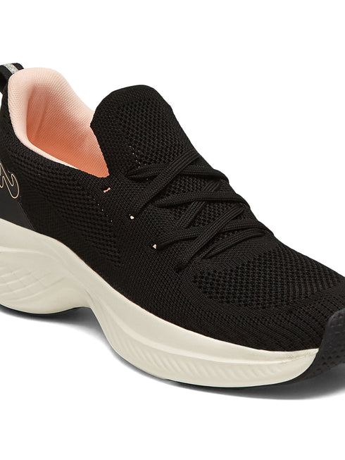 WILLO Black Women's Walking Shoes
