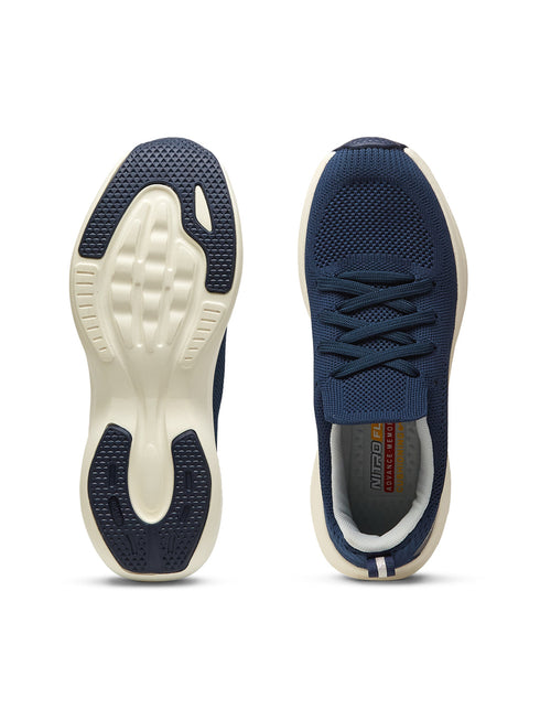 WILLO Navy Women's Walking Shoes