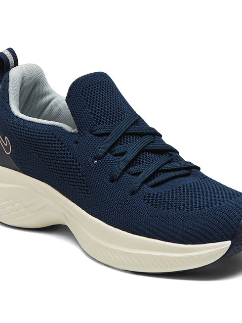 WILLO Navy Women's Walking Shoes