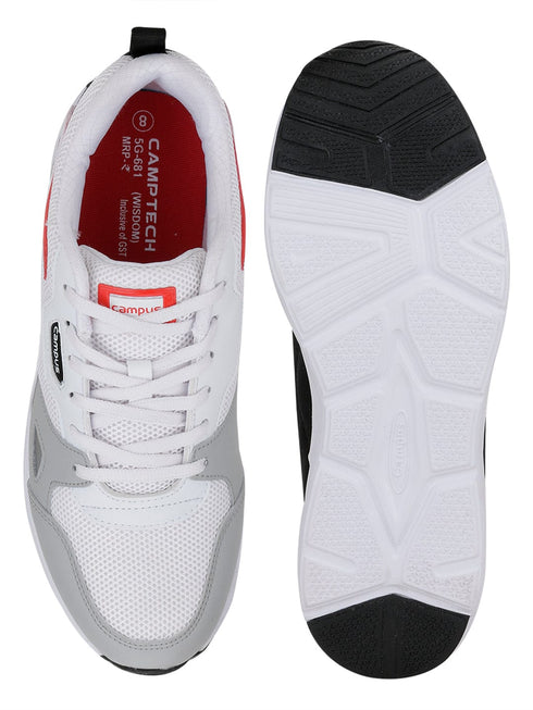 WISDOM White Men's Running Shoes