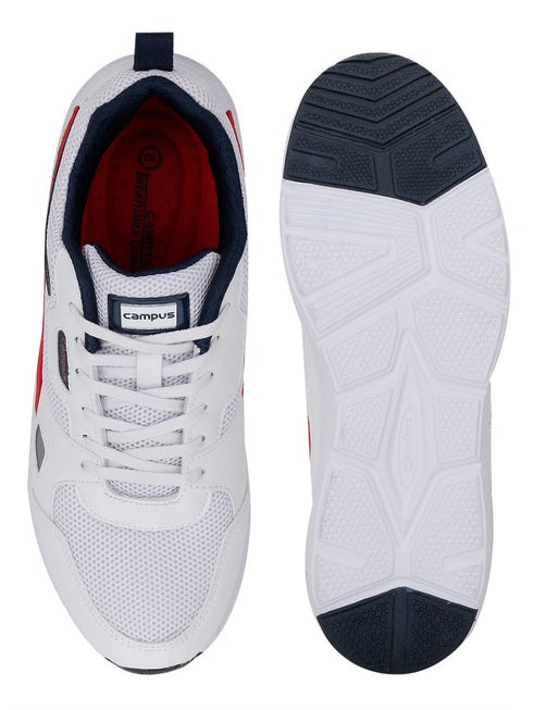 WISDOM White Men's Running Shoes