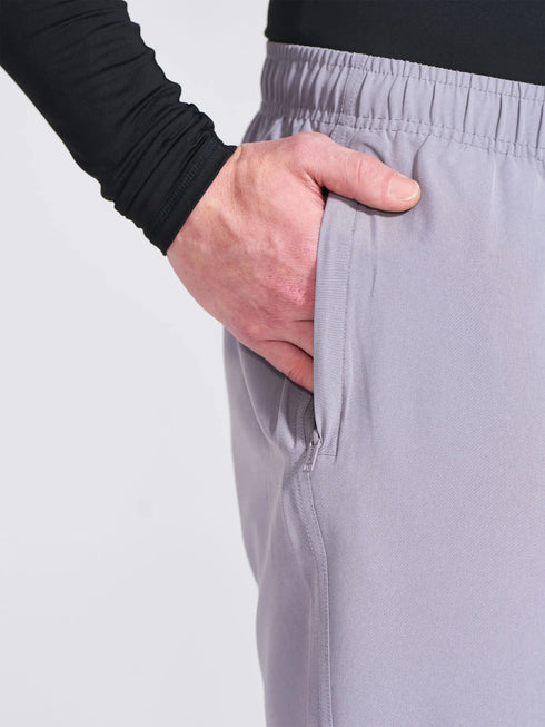 Men's Grey Regular Fit Track Pants