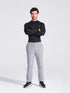Men's Grey Regular Fit Track Pants