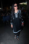 Shruti Hassan in Chikankari Rayon Kurta Set for Women - Black