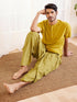 Men's Mustard Cotton Dhoti