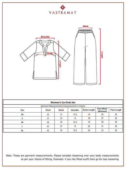 Women's Rust Co Ords Set