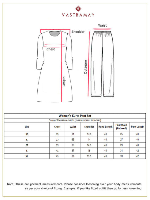 Women's Purple Kurta Set