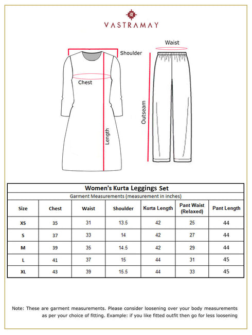 Women's White Kurta Set