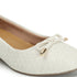 Women's Textured Round Toe Block Heel Pumps