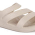 Women's Three-Strap Platform Comfort Slides