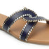 Women's Criss-Cross Strap Flat Sandals