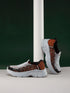 ZIP KIDS Grey Kids Walking Shoes
