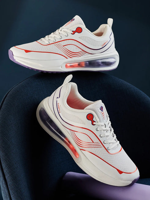 ZOVIK White Men's Running Shoes