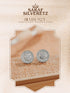 925 Sterling Silver AD Studded Studds Earrings