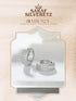 925 Sterling Silver Rhodium Plated CZ Studded Small Hoop Earrings