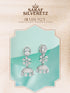 925 Sterling Silver Cubic Zirconia Studded Jhumka Earrings