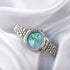 Harper: Mini Blue Stainless Steel Women Analog Watch CLRLW-005