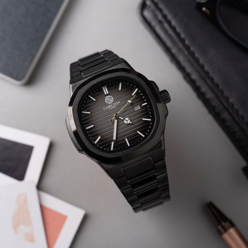 Arthur Men Analog Black Black Watch -CLSBLKNM