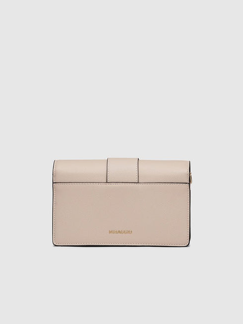 Adrianne Metal Buckle Crossbody Bag