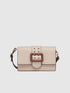 Adrianne Metal Buckle Crossbody Bag