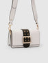 Adrianne Metal Buckle Crossbody Bag