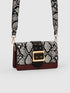 Adrianne Metal Buckle Crossbody Bag