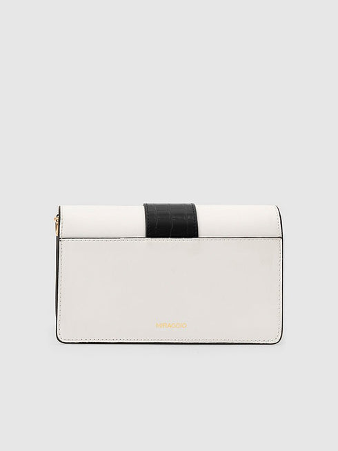Adrianne Metal Buckle Crossbody Bag