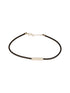 925 Sterling Silver Black Thread With Silver Handcrafted Payal Anklet