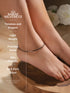 925 Sterling Silver Black Thread With Silver Handcrafted Payal Anklet