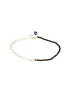 925 Sterling Silver Black Beads Evil Eye Charms Designer Handcrafted Anklet Payal