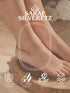 925 Sterling Silver Black Beads Evil Eye Charms Designer Handcrafted Anklet Payal