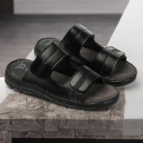 Men's Dual Adjustable Strap Comfort Slides