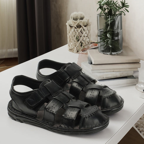 Men's Perforated Comfort Fisherman Sandals