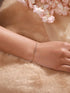 925 Sterling Rhodium Plated Designer Italian Finish wraparound Adjustable Bracelet