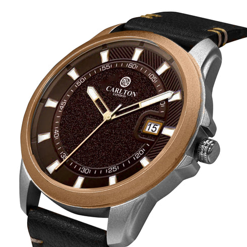 Duke Men Analog Brown Watch -CLLSBRW