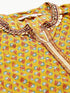 Women Mustard Coloured Kurta with Churidar & Dupatta