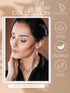 Gold Toned Blush Pink Cyrstal tear drop dangler shaped minimal Earrings