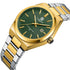 Alfred Men Green/Beige Analog Watch CLMWT-02