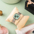 Women Gift Set 2 - Chelsea Mint Green Analog Watch + Tennis Bracelet - CLPLG107