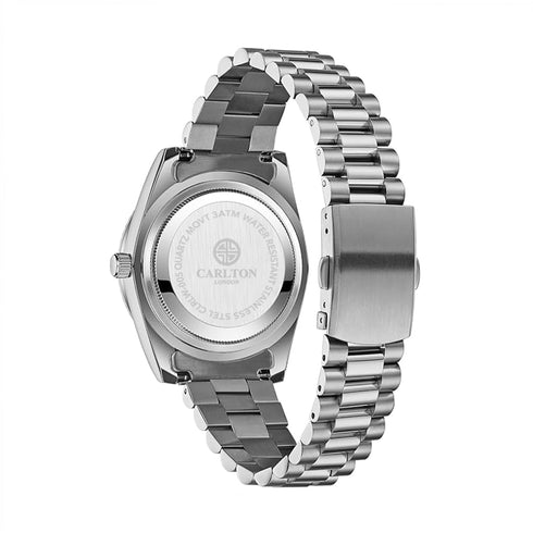 Harper: Mini Blue Stainless Steel Women Analog Watch CLRLW-005